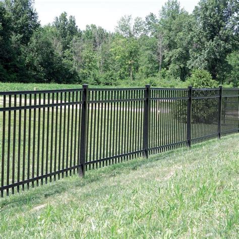 black metal fencing near me